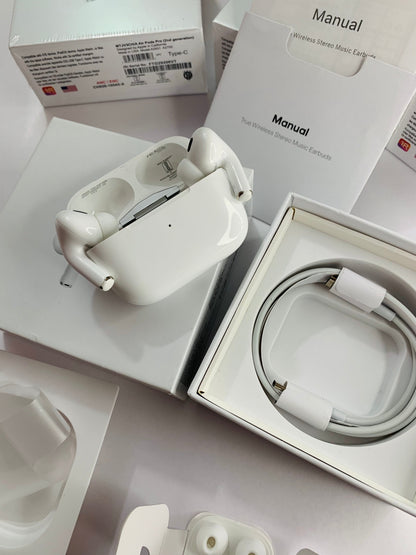 Maxpods Pro 2nd Generation With MagSafe wireless charging case support (6 Month Warranty)