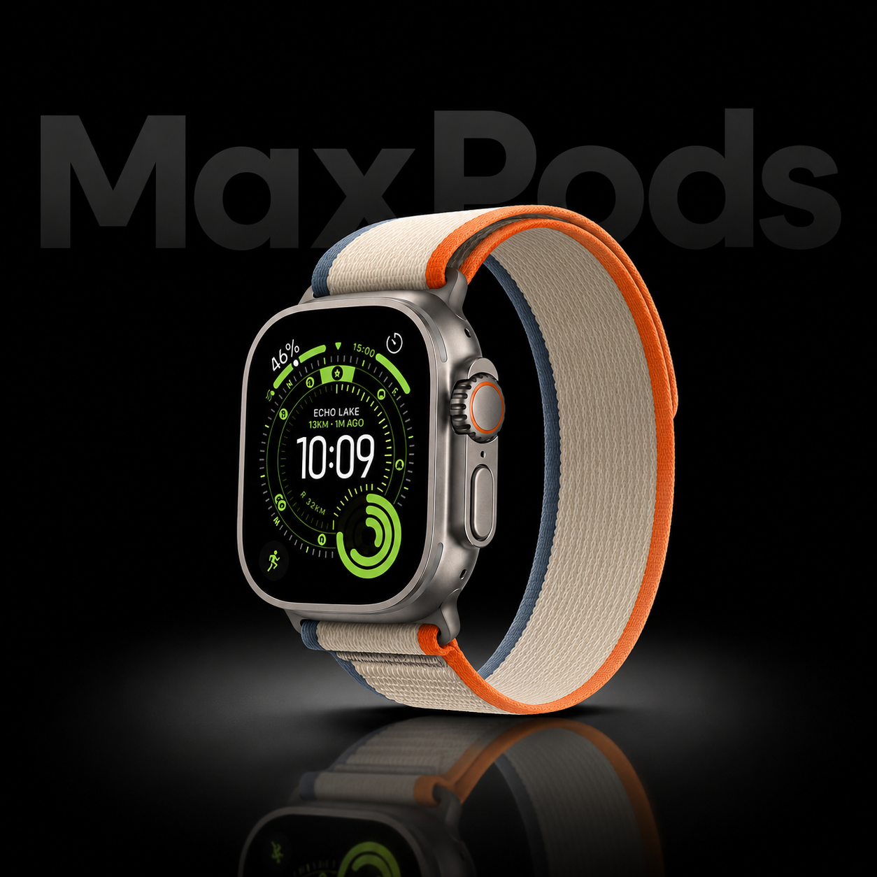 i-watch Ultra 2 with 2strep and watch magnetic charger (1 year warranty)
