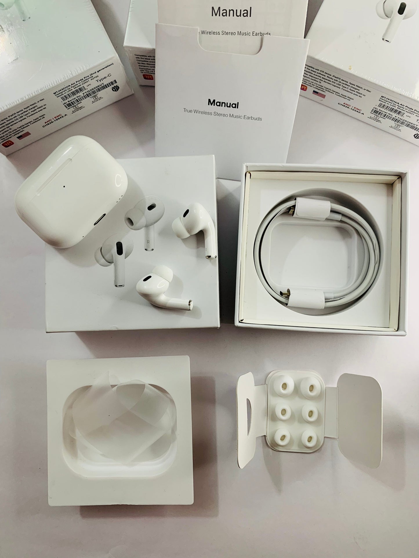 Maxpods Pro 2nd Generation With MagSafe wireless charging case support (6 Month Warranty)