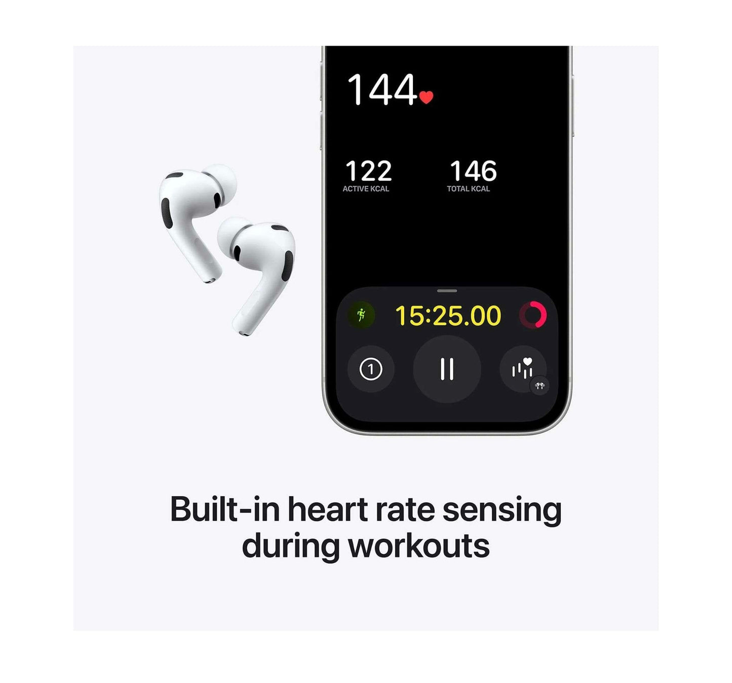Maxpods Pro 3 ANC Working With Noise Cancellation Wireless MagSafe charging Double Tap Touch sensor with 1 year warranty