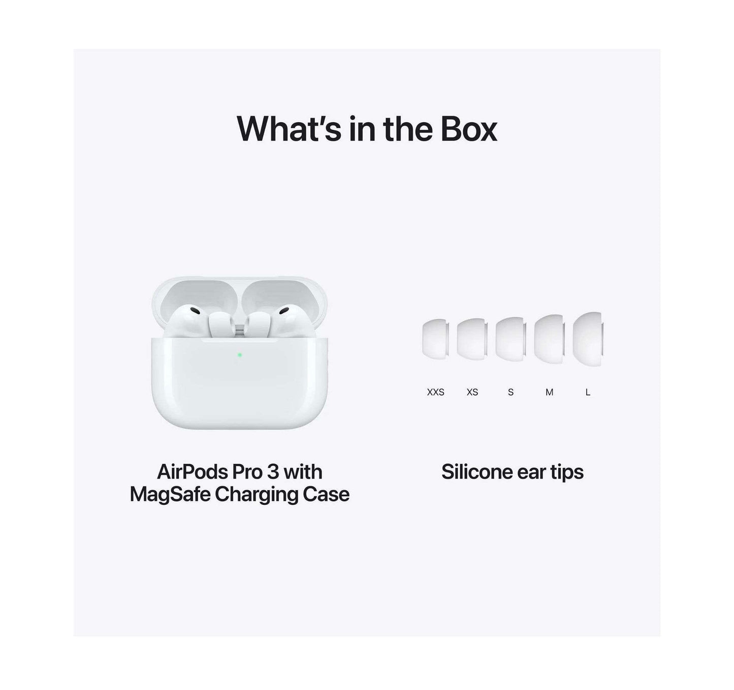 Maxpods Pro 3 ANC Working With Noise Cancellation Wireless MagSafe charging Double Tap Touch sensor with 1 year warranty