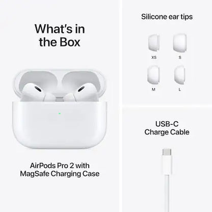 Maxpods Pro 2nd Generation With MagSafe wireless charging case support (6 Month Warranty)