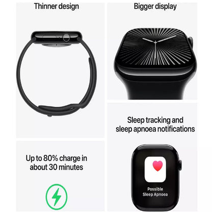 Max Watch Series 10 With 2 strap and watch charger with (1 year warranty)