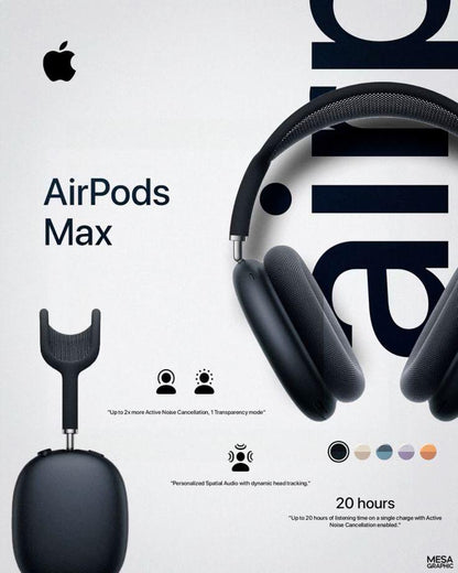 Max Pods Max – ANC Wireless Headphones With 36H, 48H & 72H Battery & Deep Bass