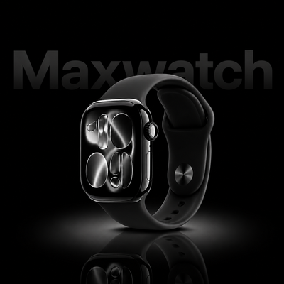 Max watch series 11 with 2 strap and watch charger (1 year warranty)