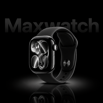 Max watch series 11 with 2 strap and watch charger (1 year warranty)