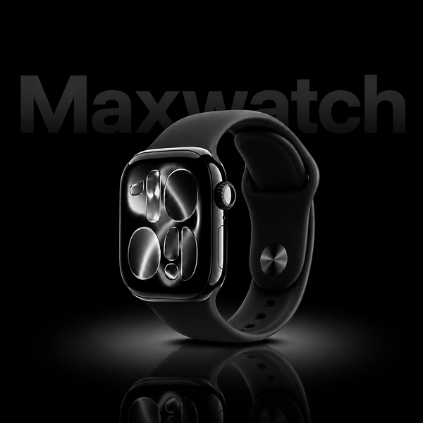 Max watch series 11 with 2 strap and watch charger (1 year warranty)