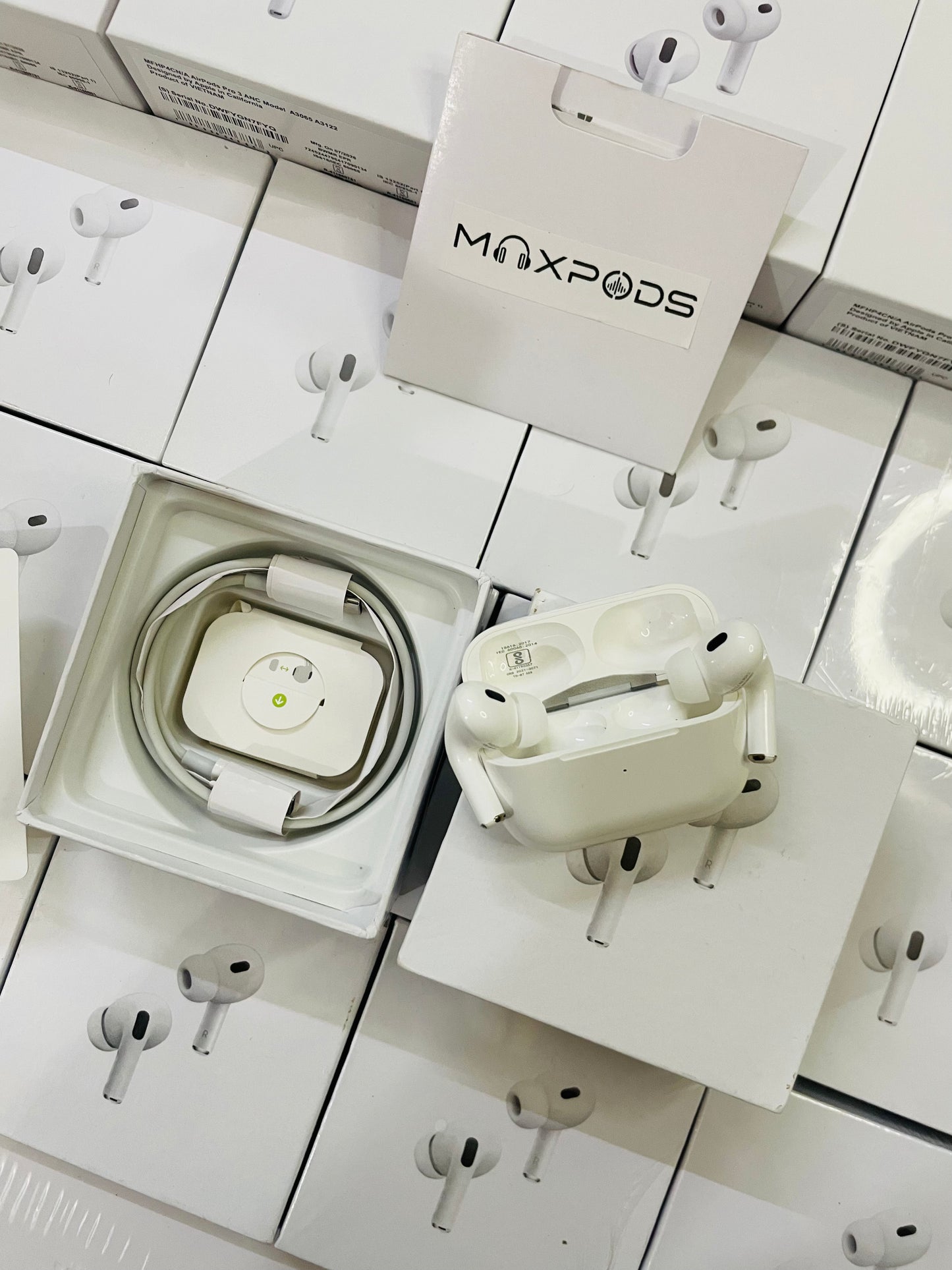 Maxpods Pro 2nd Generation With wireless charging (6 Month Warranty)
