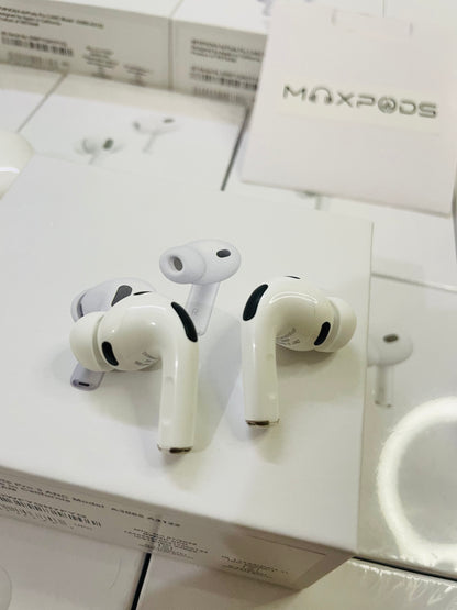 Maxpods Pro 3 ANC Working With Noise Cancellation Wireless charging