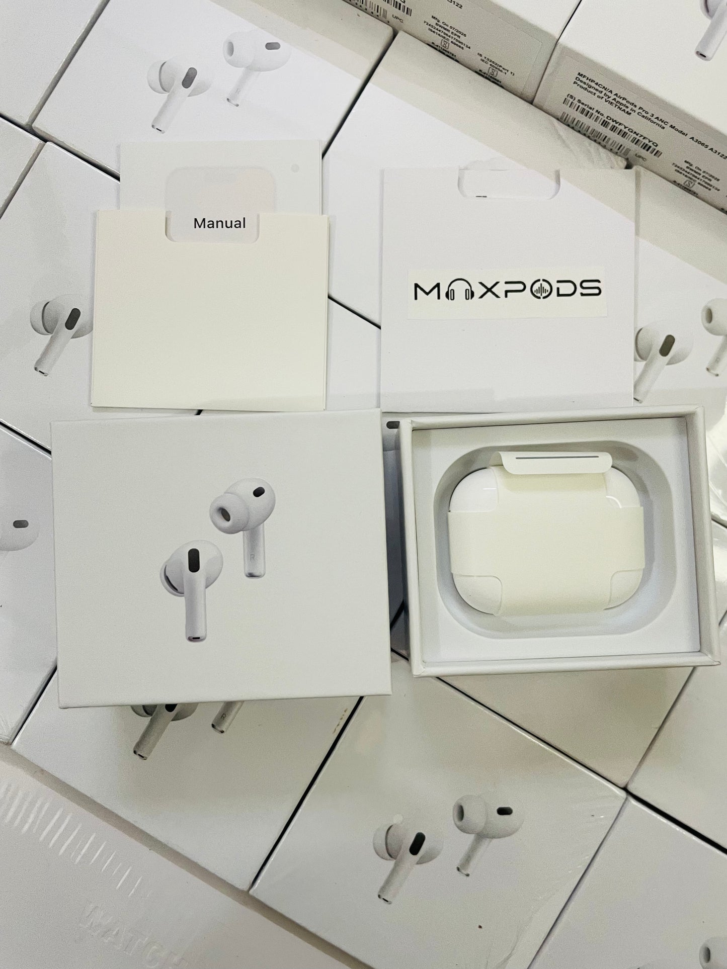 Maxpods Pro 3 ANC Working With Noise Cancellation Wireless charging