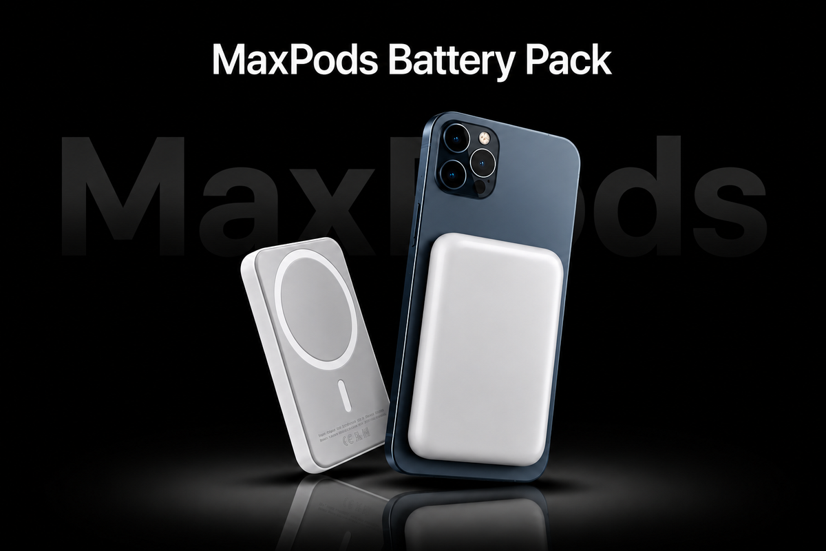 Magnetic Battery Pack (10,000 mah) with (6 month warranty)